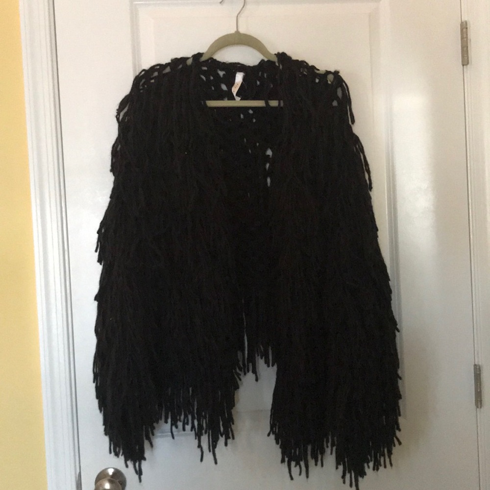 Cozy Fringe Heavy Sweater
